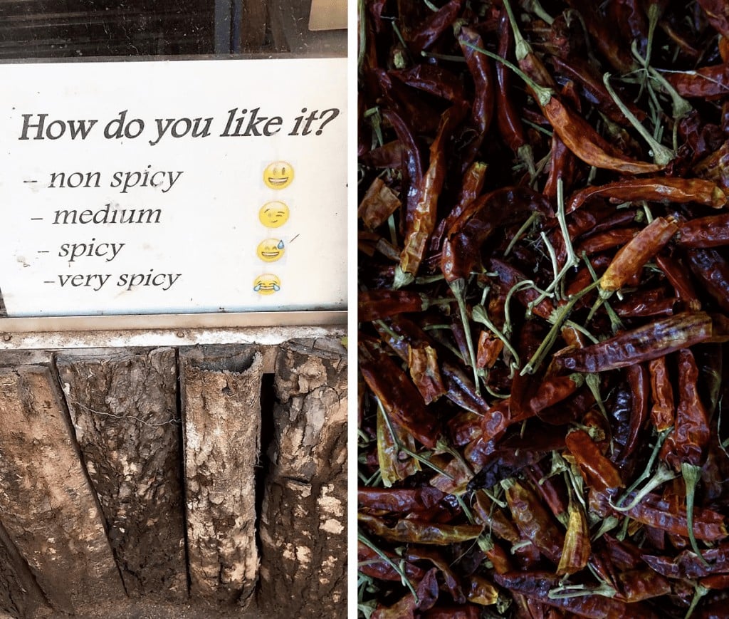 Food in Sri Lanka; How spicy do you want it?